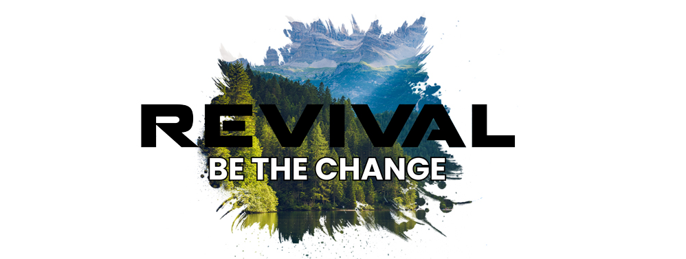 Revival be the change logo